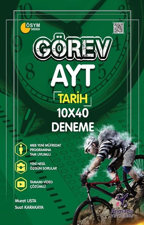 AYT GÖREV Tarih 10x40 Deneme kapak görseli